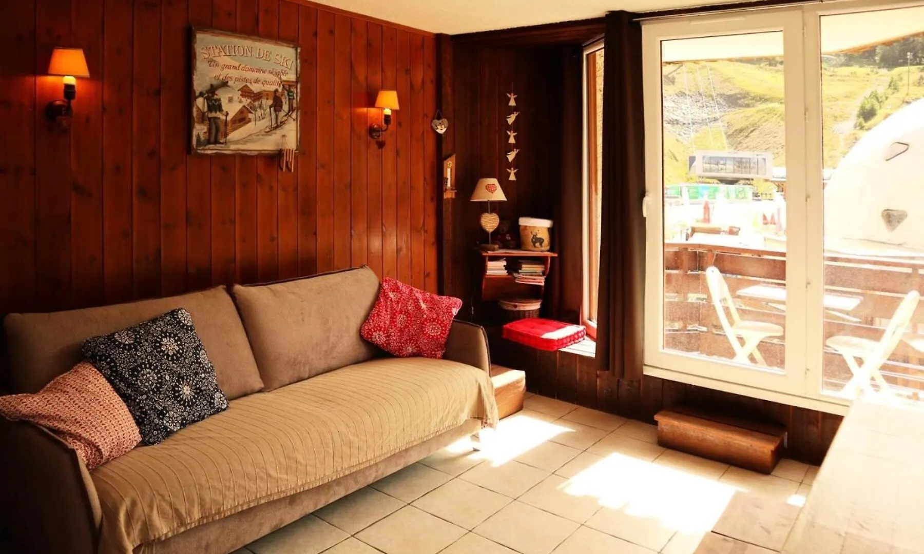 Residence Les Carlines - Joli Studio De 4 Personnes En Coeur De Station Vue Pistes Mae-3714 Le Melezet Lejlighed