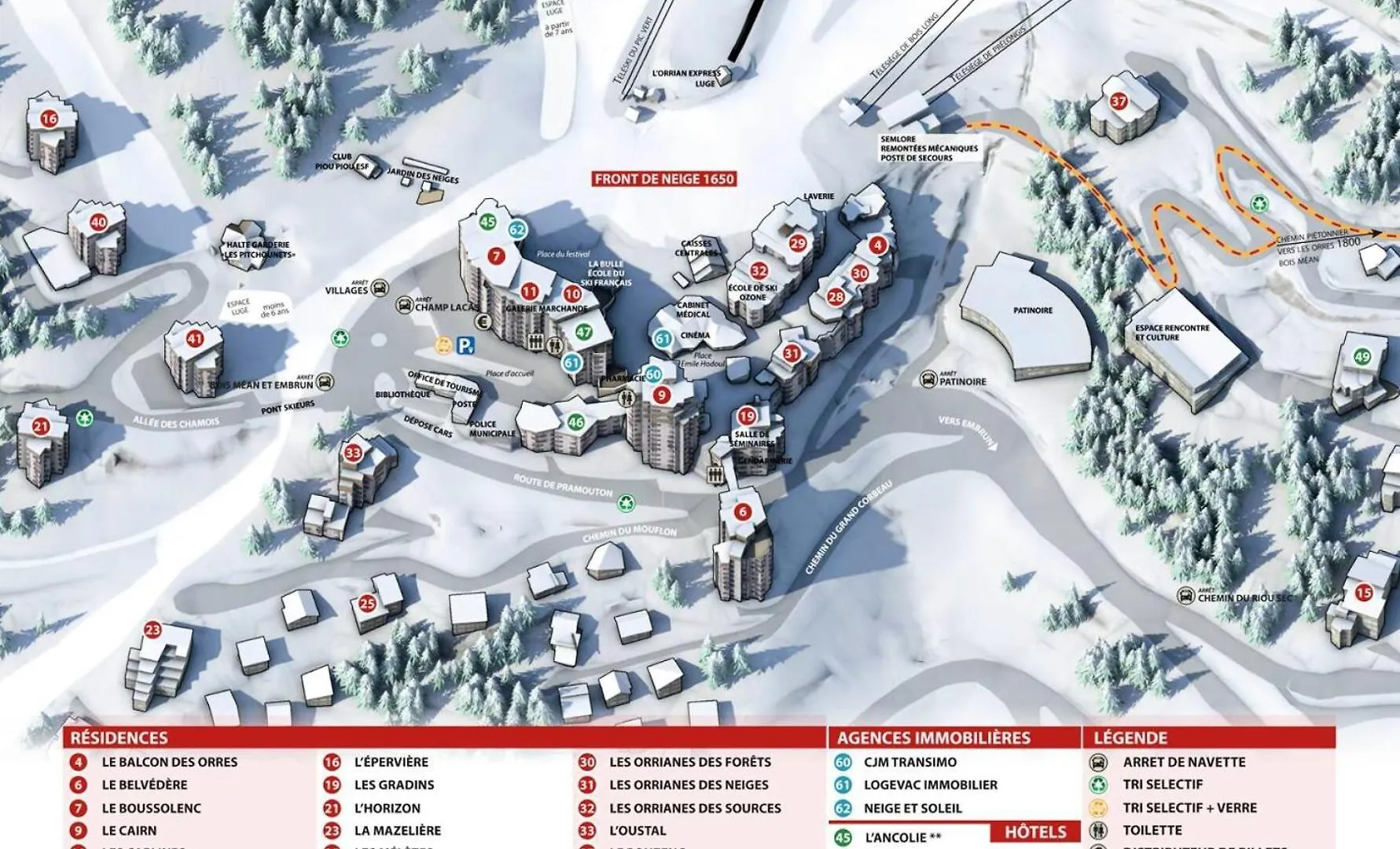 Residence Les Carlines - Joli Studio De 4 Personnes En Coeur De Station Vue Pistes Mae-3714 Le Melezet 0*,