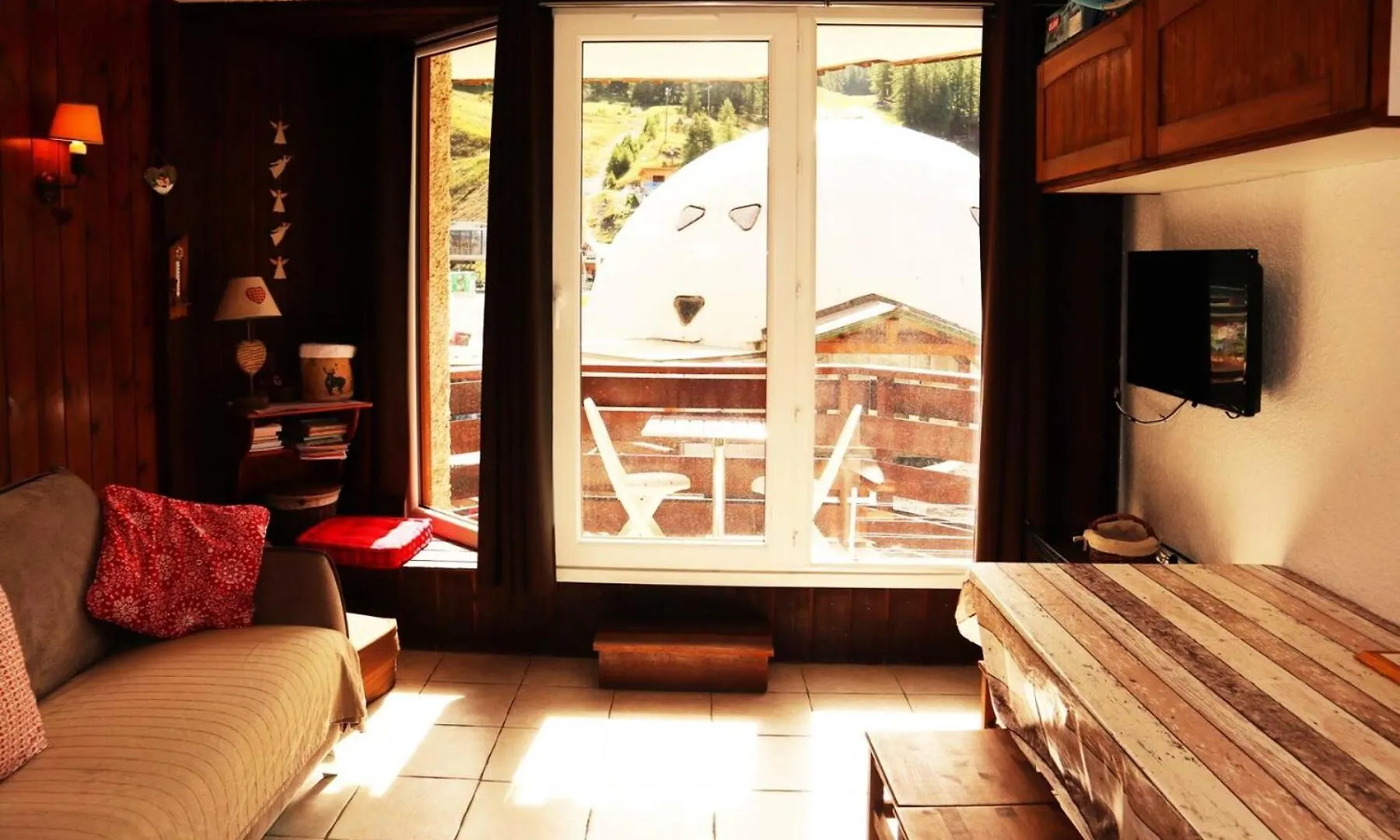 Residence Les Carlines - Joli Studio De 4 Personnes En Coeur De Station Vue Pistes Mae-3714 Le Melezet